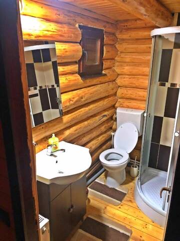 Фото номера Дом для отпуска Лоджи CABANA DIN GROAPA FRUMOASA г. Рышнов 20